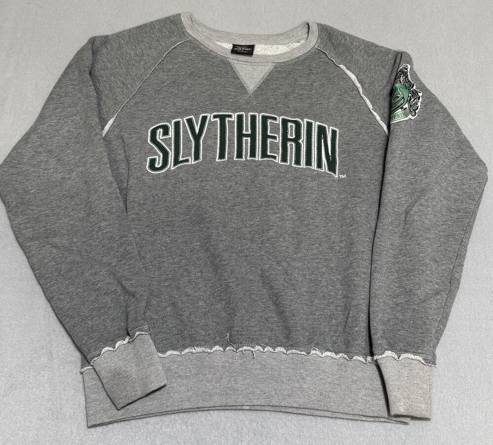 Harry Potter Slytherin Sweatshirt Universal Studios Wizarding World Medium
